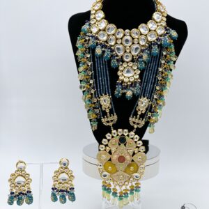 Frida - Timeless Meenakari Kundan Bridal Necklace Set
