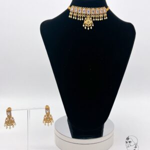 Traditional Gold Plated Choker Set