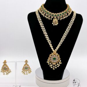 Ananya - Grand Maharani Bridal Necklace Set