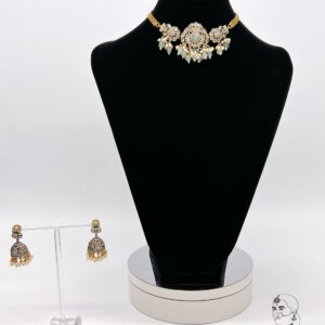 Pearl and Gold Choker Set