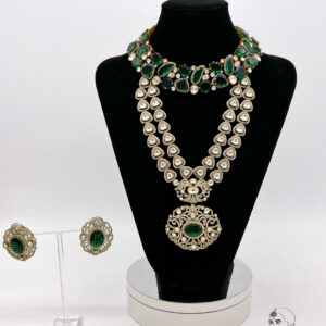Noor Jahan - Noble Vicotrian Bridal Necklace Set 