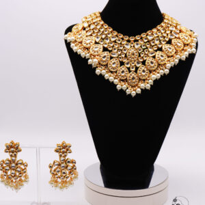 Sharvani - Opulent Kundan Bridal Necklace Set