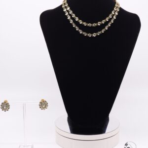 Double Layered Kundan Necklace Set