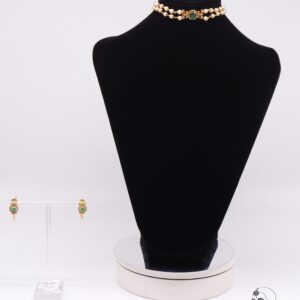 Pearl Choker Necklace Set