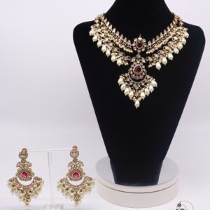 Priya - Handcrafted Kundan Bridal Necklace Set