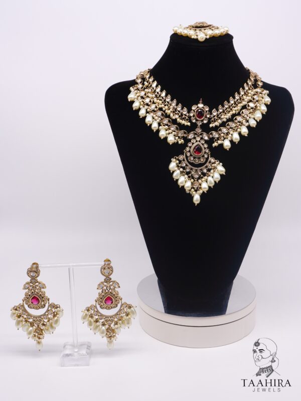 Priya - Handcrafted Kundan Bridal Necklace Set