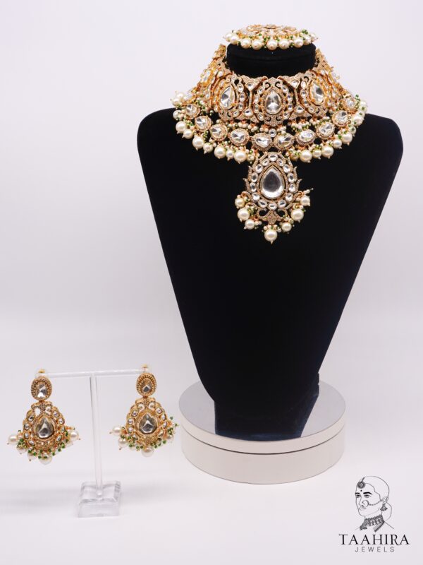 Damini - Alluring Kundan Bridal Necklace Set