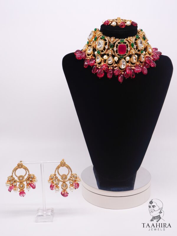 Akira - Bold Kundan Bridal Necklace Set
