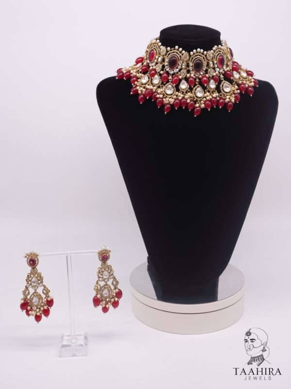 Carima - Classy Kundan Bridal Choker Set