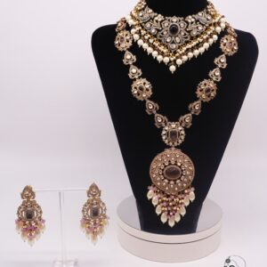 Bhoomi - Vibrant Kundan Bridal Necklace Set