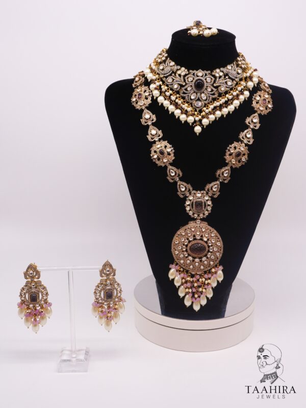 Bhoomi - Vibrant Kundan Bridal Necklace Set