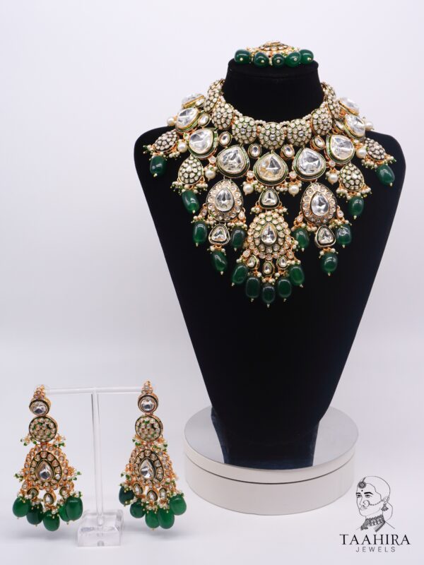 Dhara - Majestic Kundan Bridal Necklace Set