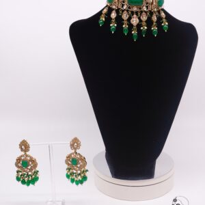 Lekha - Edgy Kundan Choker Bridal Set